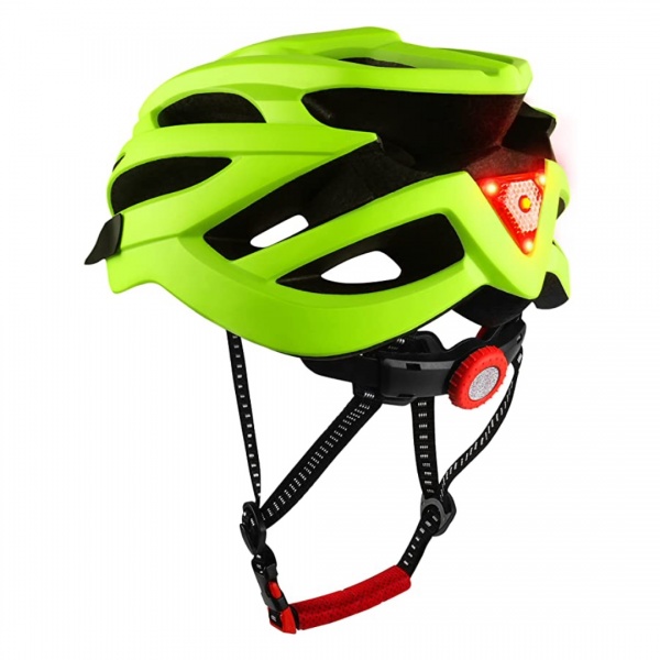 Pro Sport Lights Bike Helmet FLUO